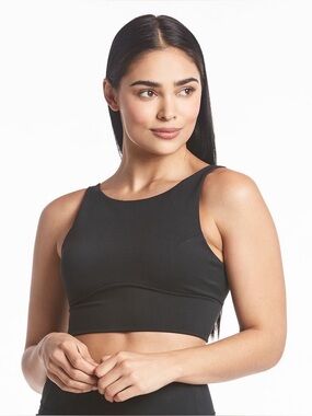 Public Rec XS black sports bra